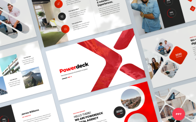 Pitch Deck & Modèle PowerPoint de présentation commerciale