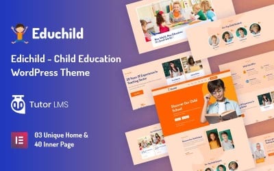 Educhild - 儿童教育响应式 WordPress 主题