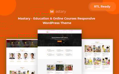 Mastary - 在线课程、LMS 和教育响应式 WordPress 主题