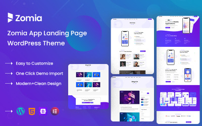 Zomia Uygulama Açma WordPress Teması