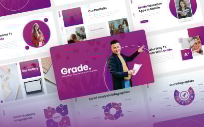 Grado - Plantilla de Keynote de educación