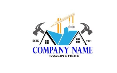 Creative Construction Logo Design