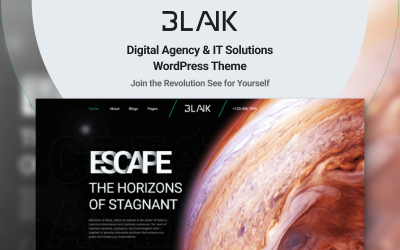 The Blank - Agencja cyfrowa - Agencja marketingowa i rozwiązania IT Motyw WordPress