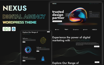 Nexus - 数字代理和 IT 解决方案 WordPress 主题
