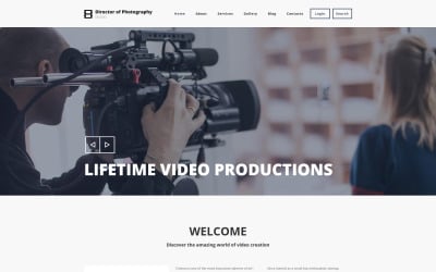 Fotografie Director Drupal-sjabloon