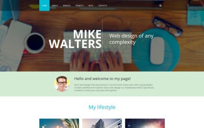 Pagina personale Drupal Template