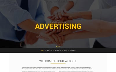 广告 Drupal 模板