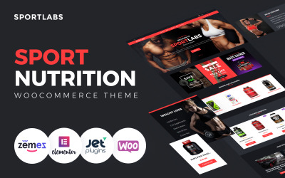 SportLabs - Тема WooCommerce для спортивного питания