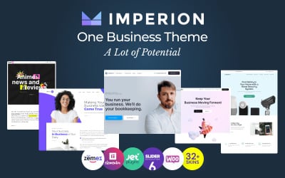 Imperion - 多用途企业 WordPress 主题