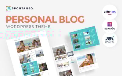 Spontaneo - Persönliches Reiseblog WordPress Theme