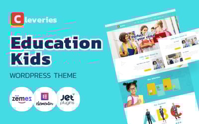 Cleveries - Education Kids WordPress Elementor Theme